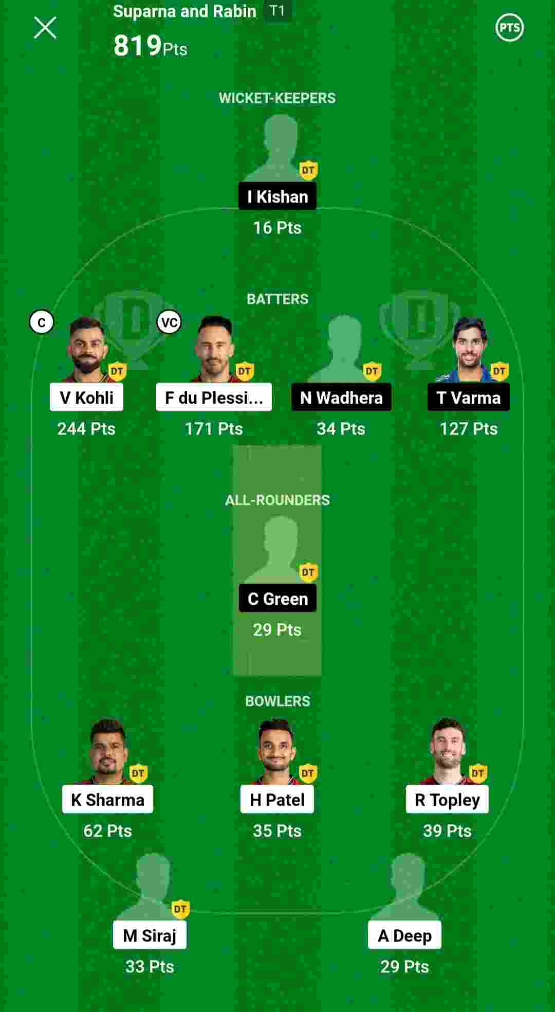 IPL dream 11