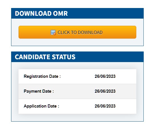 BPSC OMR Sheet